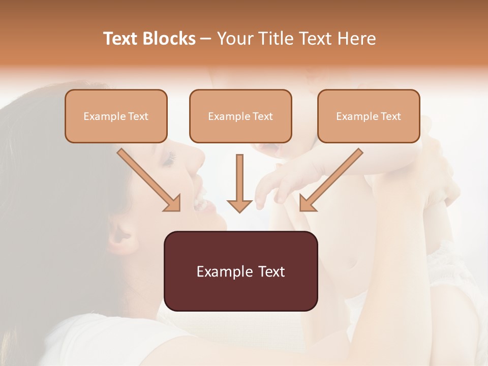 Fun Caucasian Beautiful PowerPoint Template