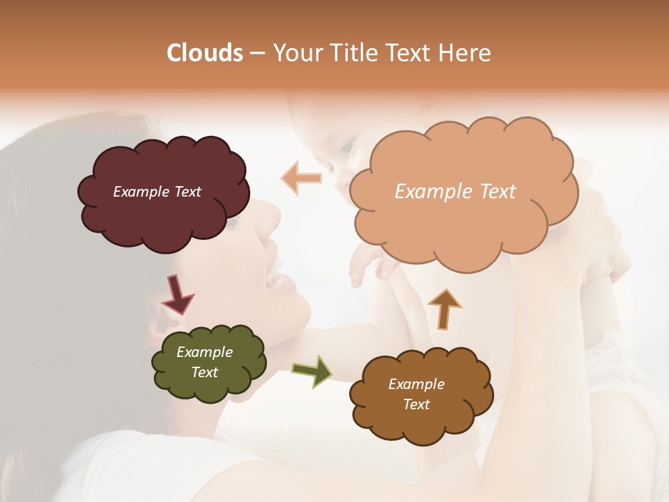 Fun Caucasian Beautiful PowerPoint Template