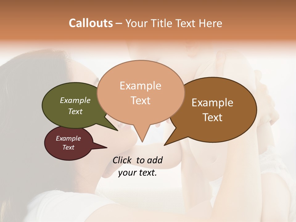 Fun Caucasian Beautiful PowerPoint Template