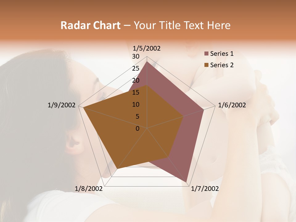 Fun Caucasian Beautiful PowerPoint Template