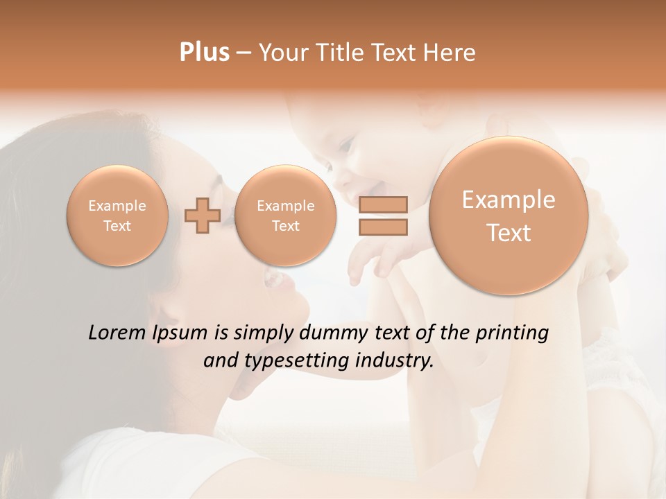 Fun Caucasian Beautiful PowerPoint Template
