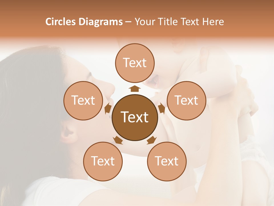 Fun Caucasian Beautiful PowerPoint Template