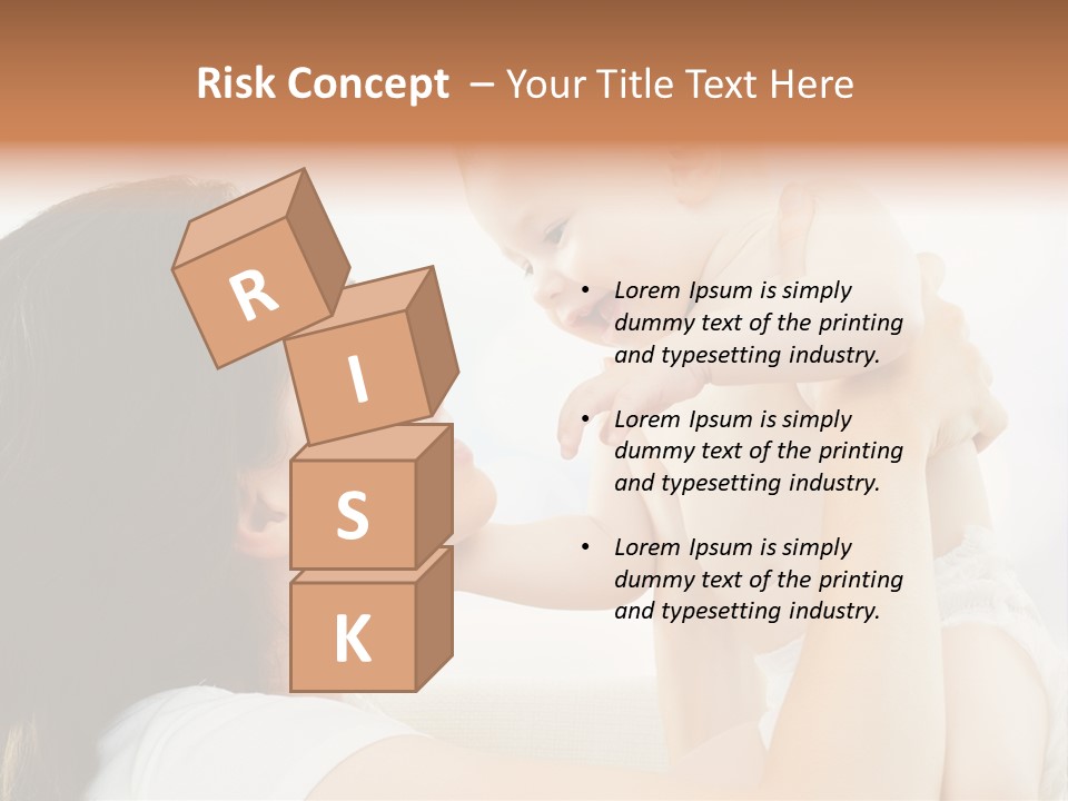 Fun Caucasian Beautiful PowerPoint Template