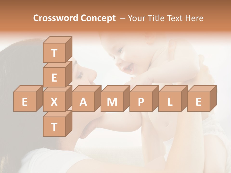 Fun Caucasian Beautiful PowerPoint Template