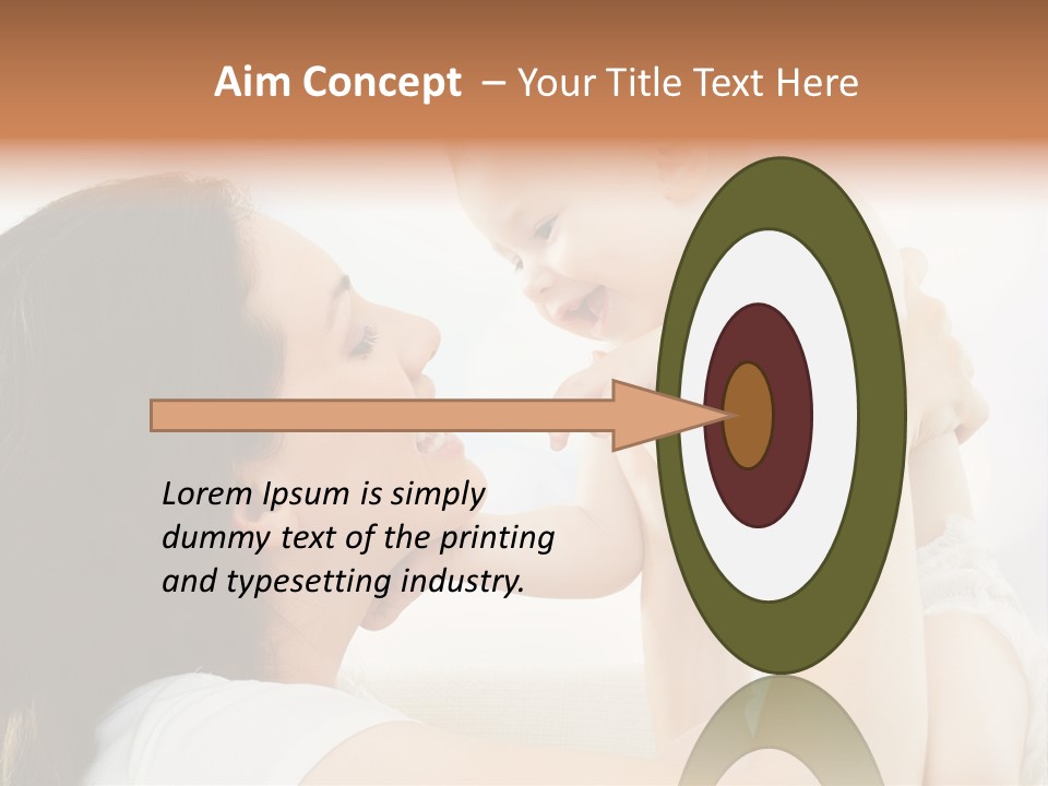 Fun Caucasian Beautiful PowerPoint Template