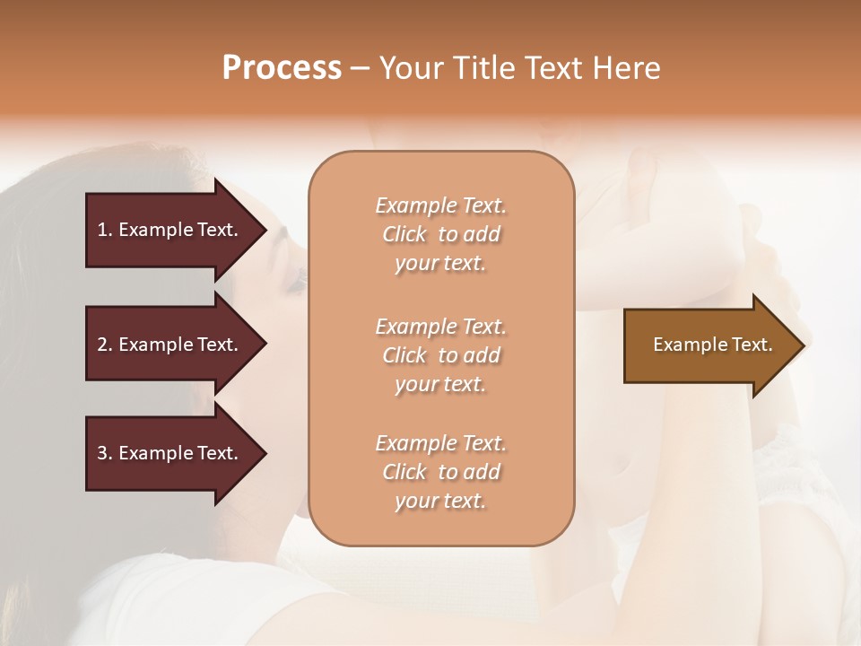 Fun Caucasian Beautiful PowerPoint Template