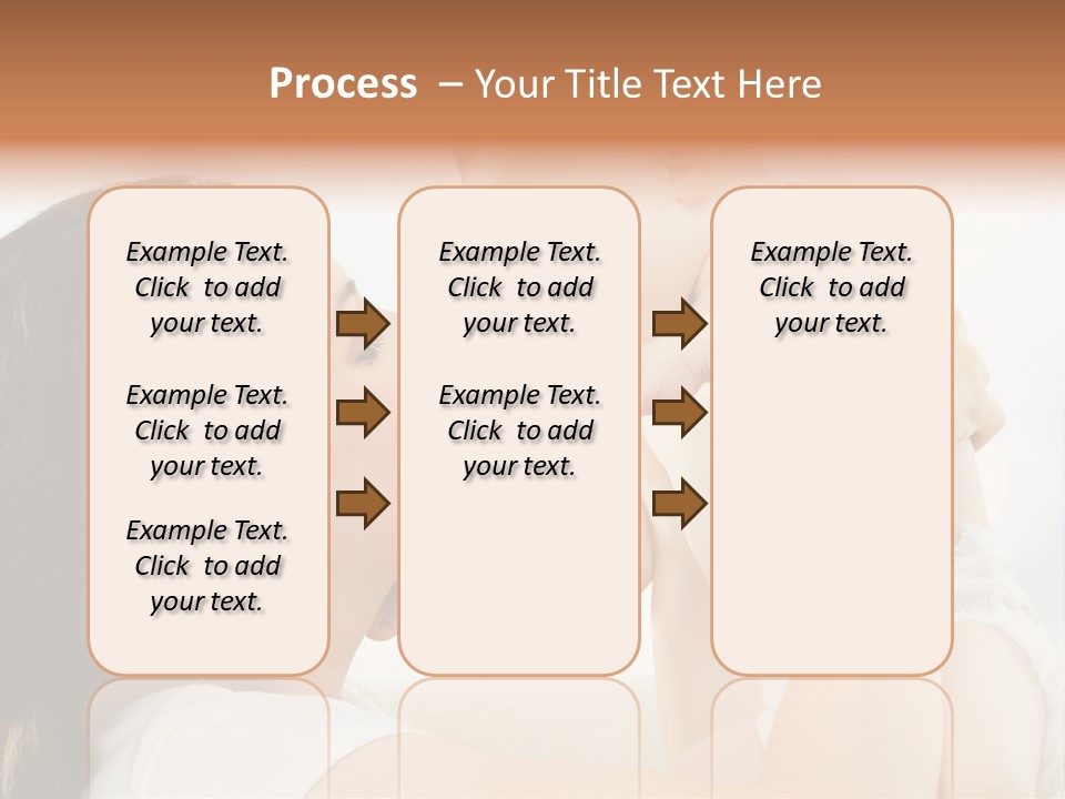 Fun Caucasian Beautiful PowerPoint Template