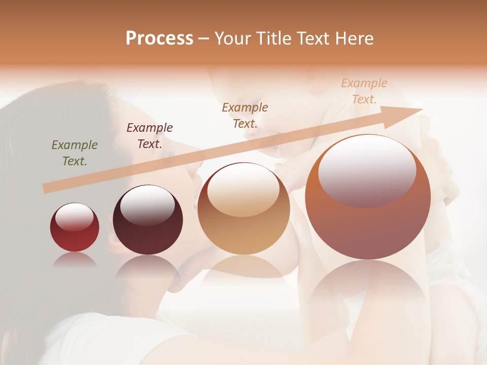 Fun Caucasian Beautiful PowerPoint Template