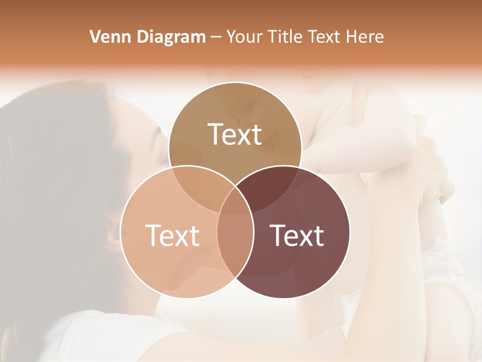 Fun Caucasian Beautiful PowerPoint Template
