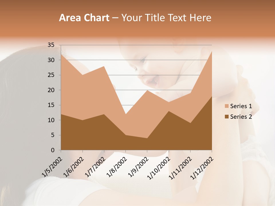 Fun Caucasian Beautiful PowerPoint Template
