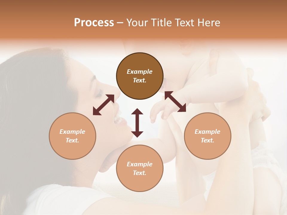 Fun Caucasian Beautiful PowerPoint Template