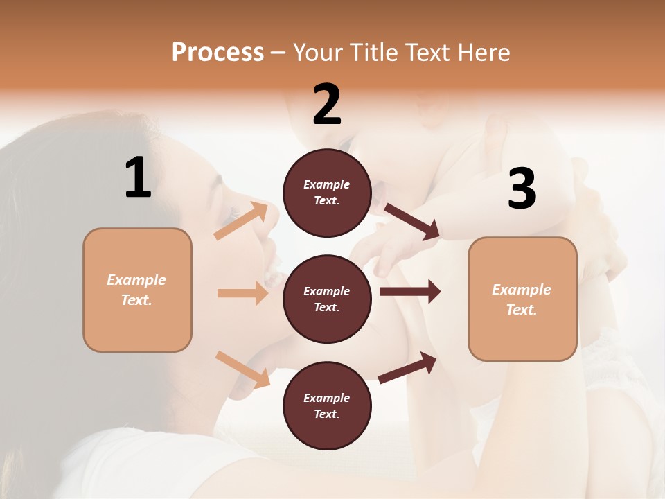 Fun Caucasian Beautiful PowerPoint Template