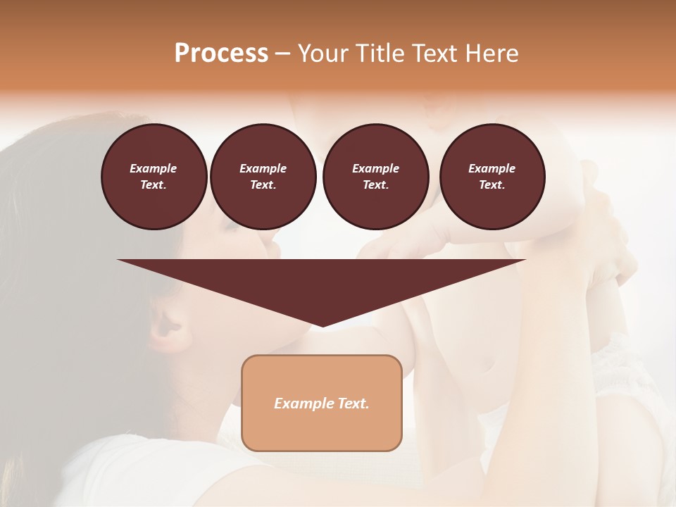 Fun Caucasian Beautiful PowerPoint Template