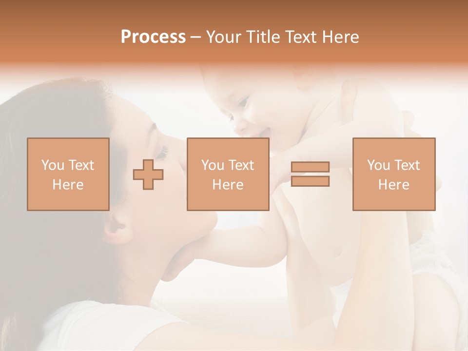 Fun Caucasian Beautiful PowerPoint Template