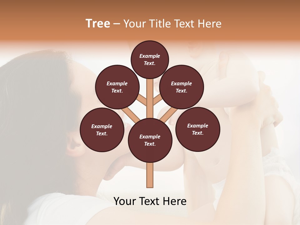 Fun Caucasian Beautiful PowerPoint Template