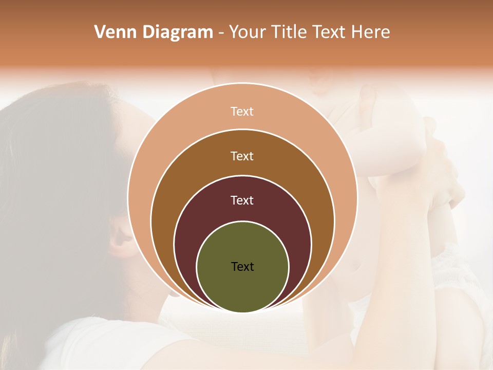 Fun Caucasian Beautiful PowerPoint Template