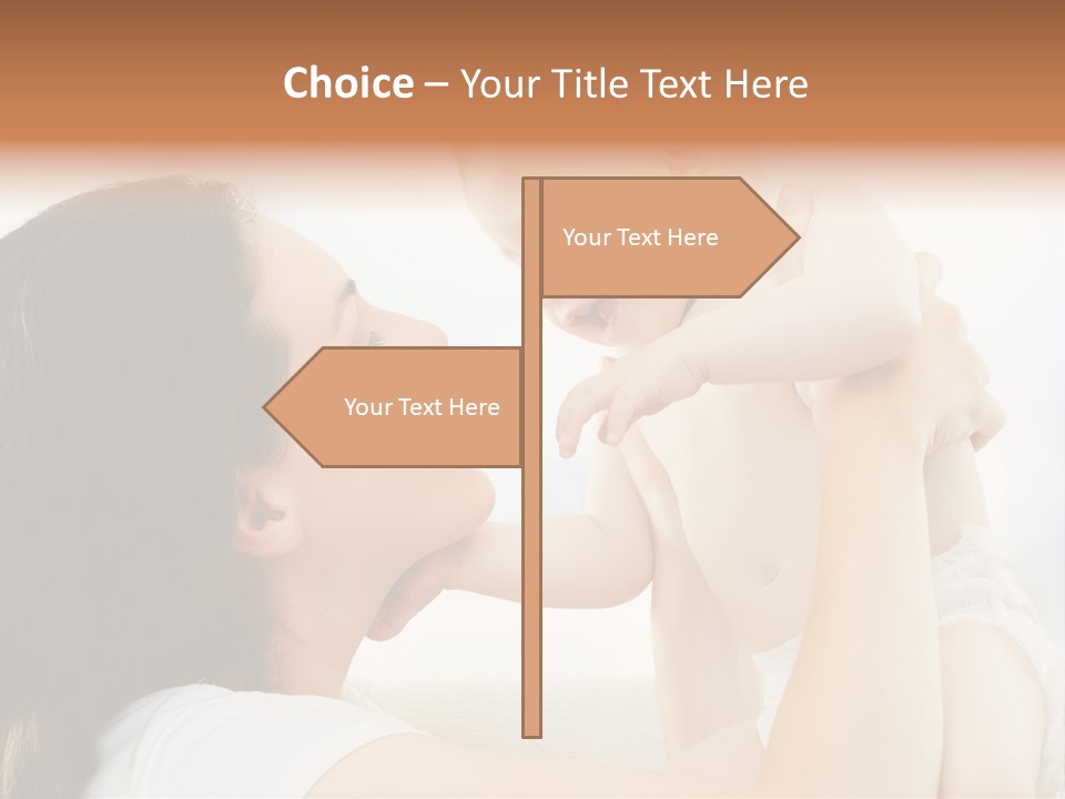 Fun Caucasian Beautiful PowerPoint Template