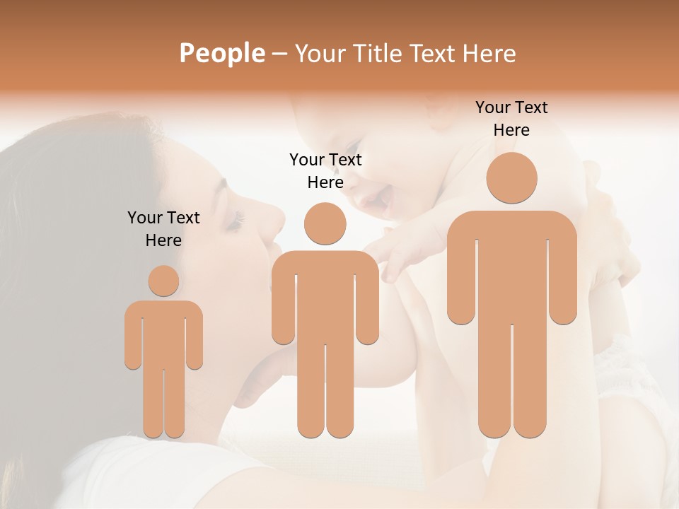 Fun Caucasian Beautiful PowerPoint Template