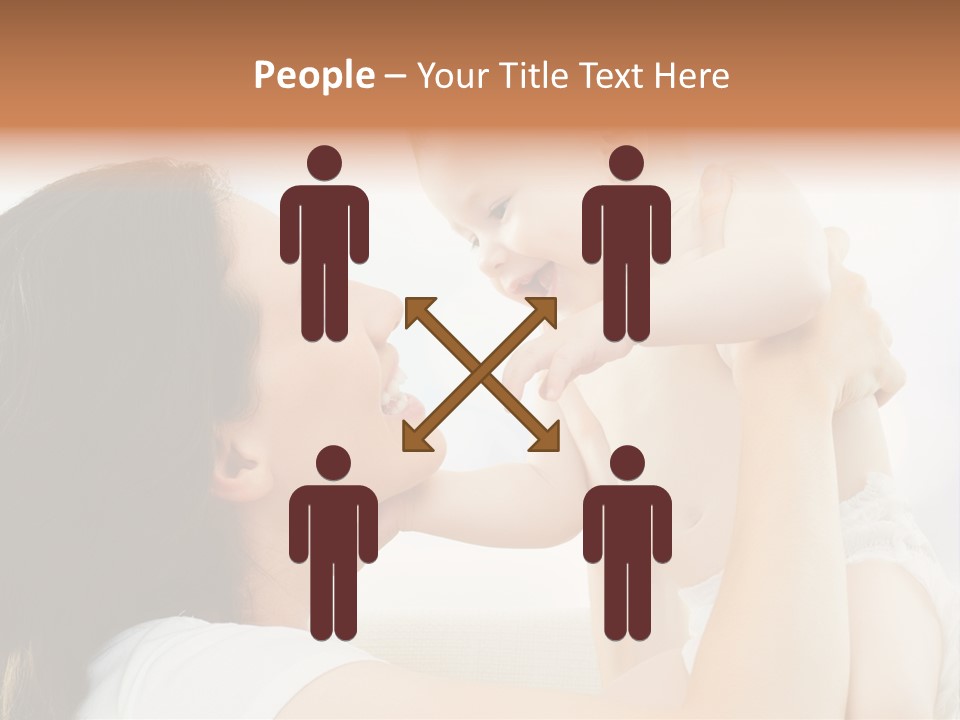 Fun Caucasian Beautiful PowerPoint Template