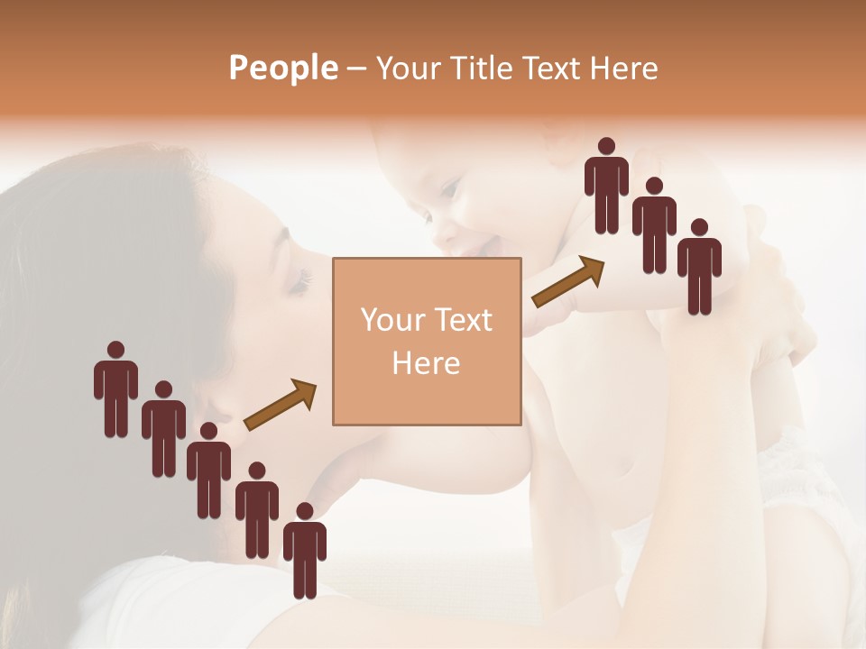 Fun Caucasian Beautiful PowerPoint Template