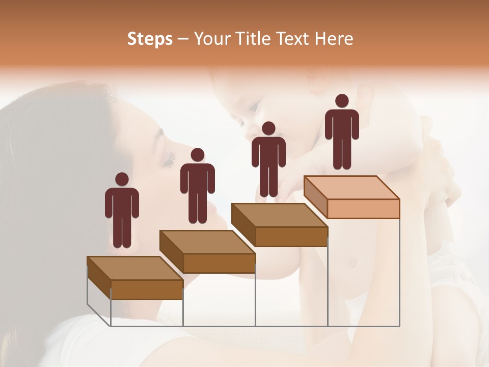 Fun Caucasian Beautiful PowerPoint Template