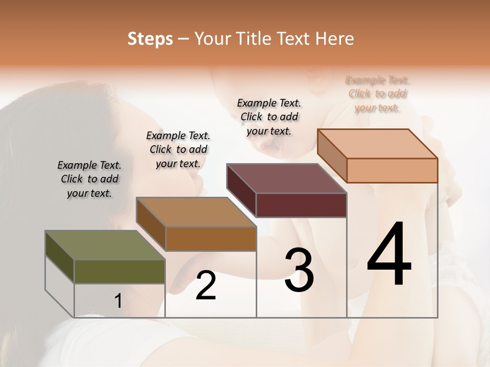 Fun Caucasian Beautiful PowerPoint Template