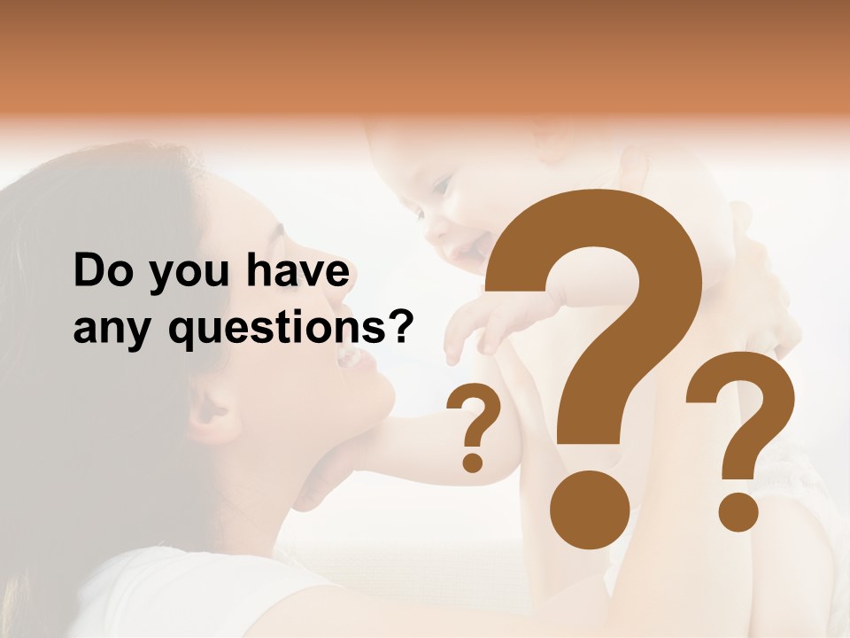 Fun Caucasian Beautiful PowerPoint Template