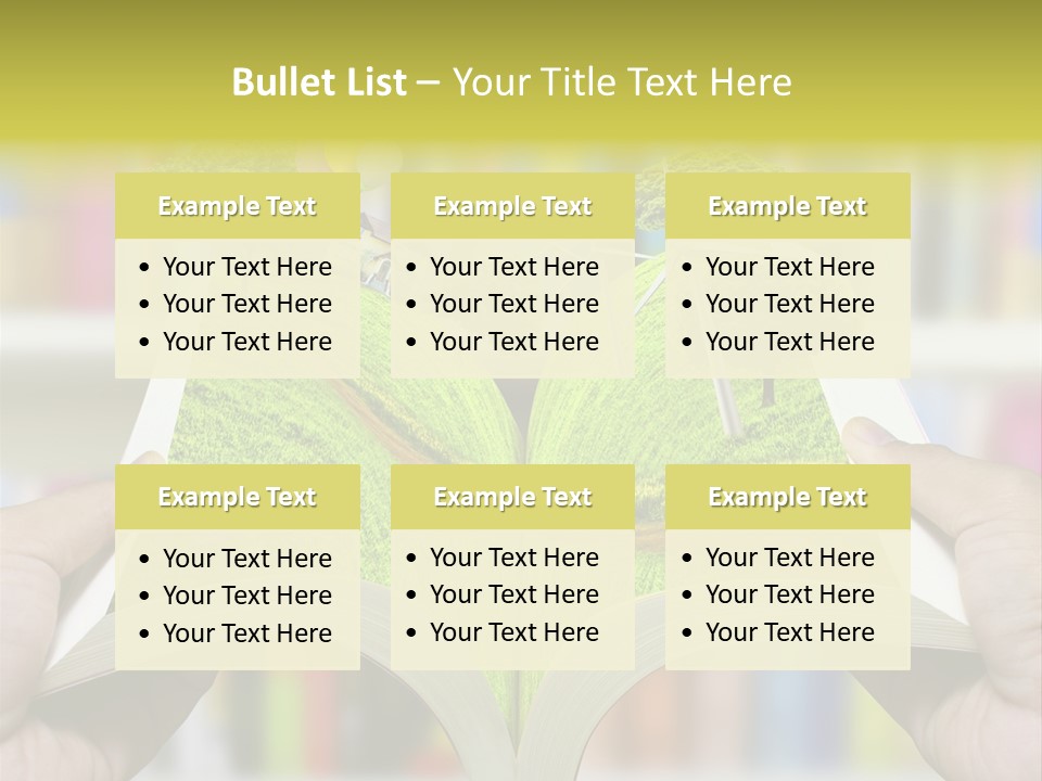 Clouds Beach Arms PowerPoint Template