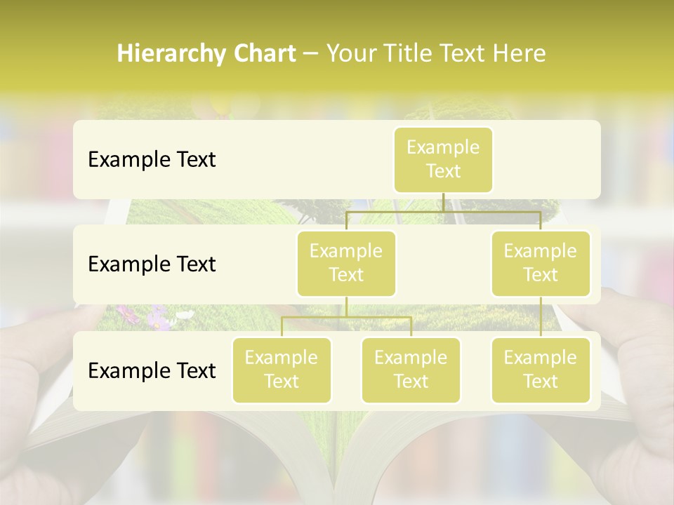Clouds Beach Arms PowerPoint Template