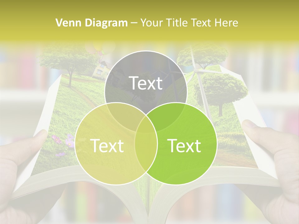 Clouds Beach Arms PowerPoint Template