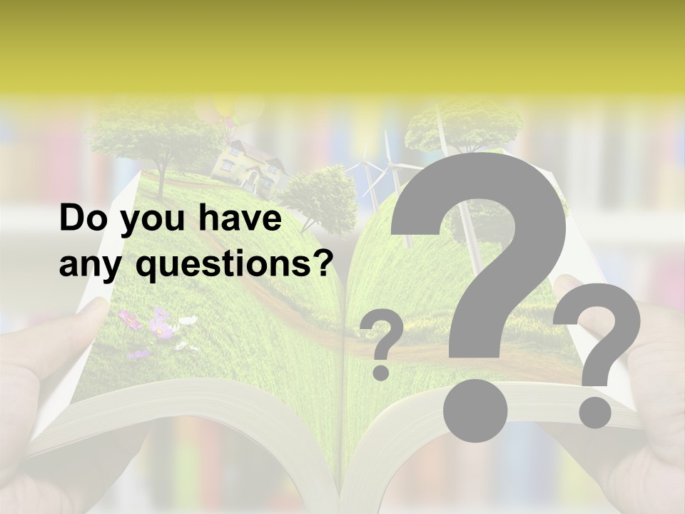 Clouds Beach Arms PowerPoint Template