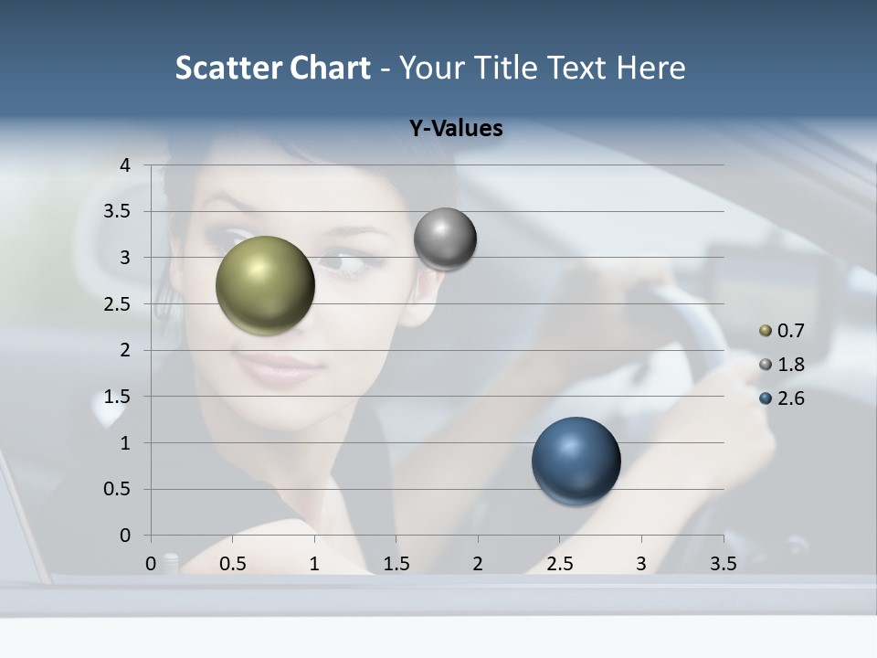 Cute Life Automobile PowerPoint Template