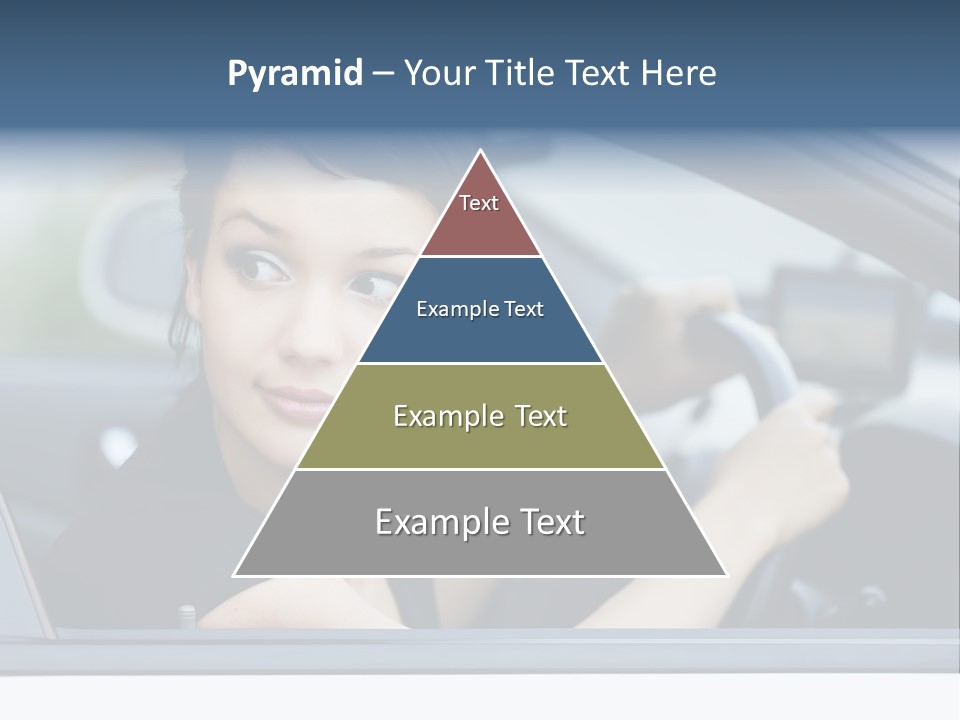 Cute Life Automobile PowerPoint Template