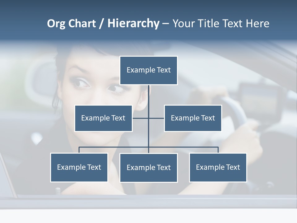 Cute Life Automobile PowerPoint Template