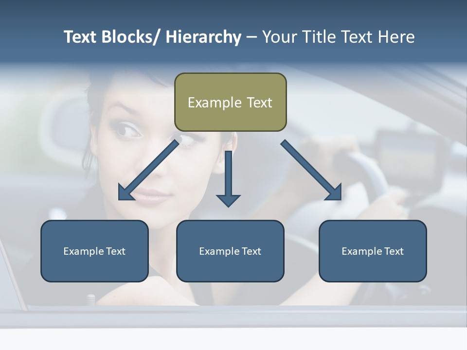 Cute Life Automobile PowerPoint Template
