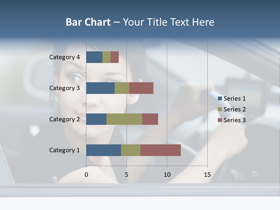 Cute Life Automobile PowerPoint Template