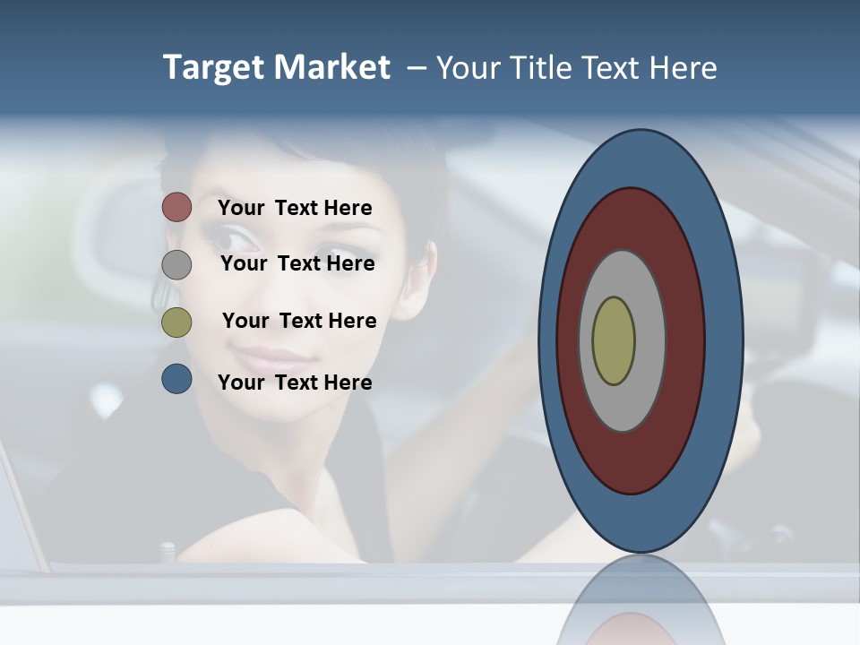 Cute Life Automobile PowerPoint Template