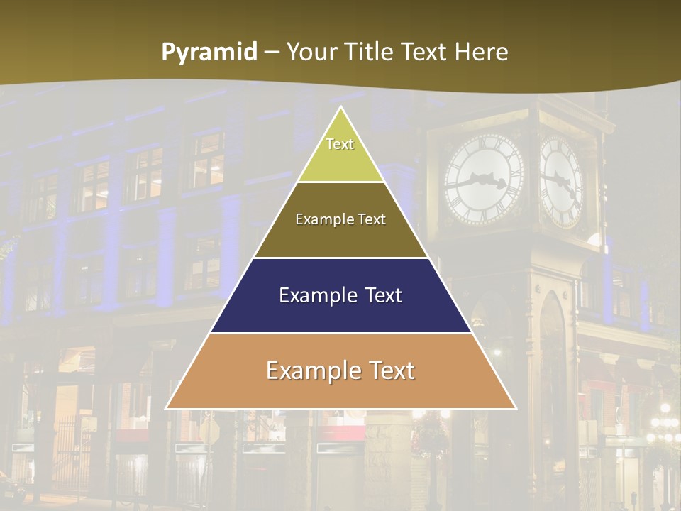 Color Lights Evening PowerPoint Template