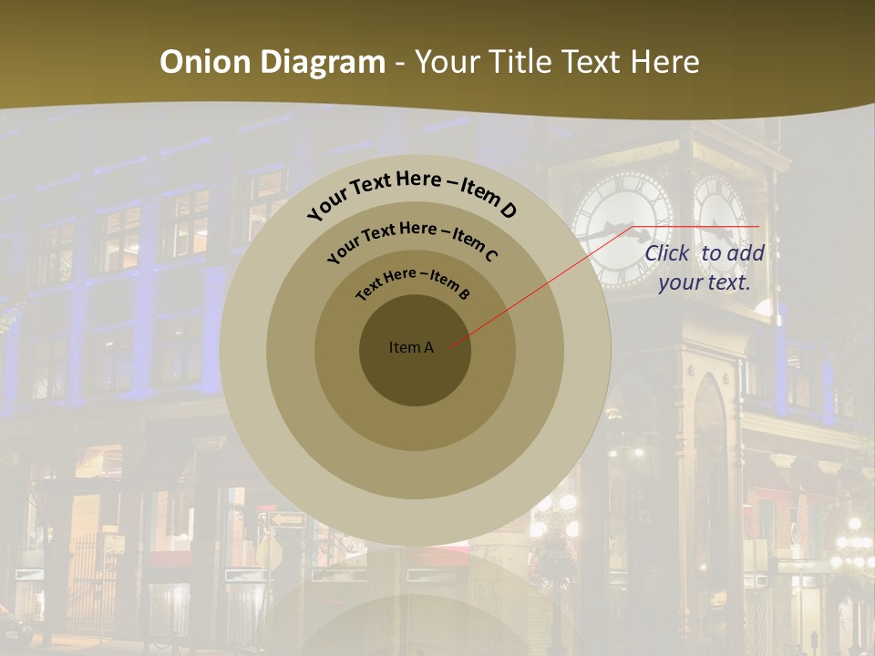 Color Lights Evening PowerPoint Template