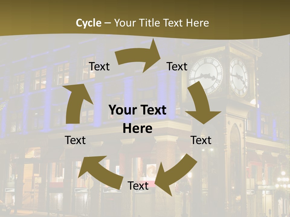 Color Lights Evening PowerPoint Template