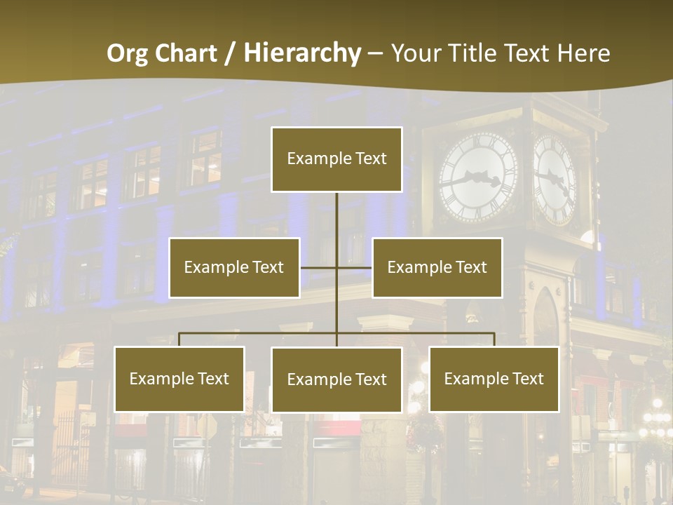 Color Lights Evening PowerPoint Template