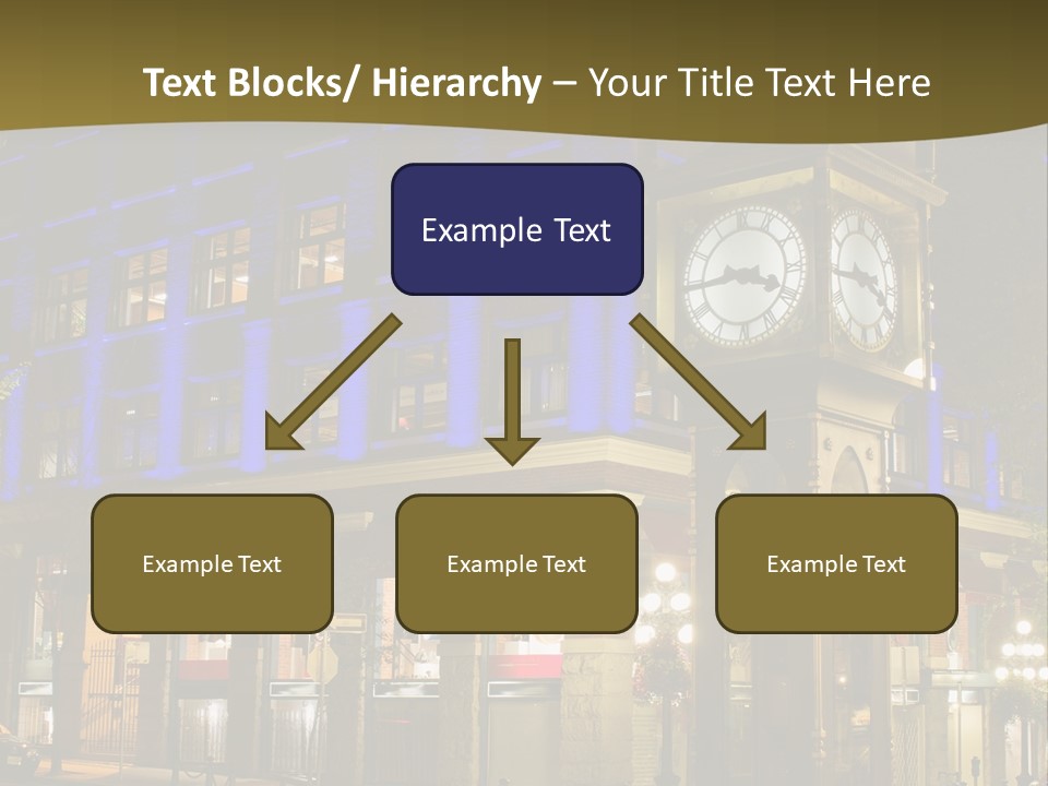 Color Lights Evening PowerPoint Template