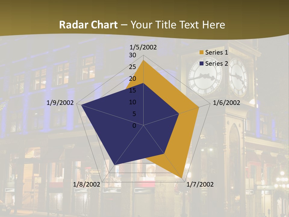 Color Lights Evening PowerPoint Template