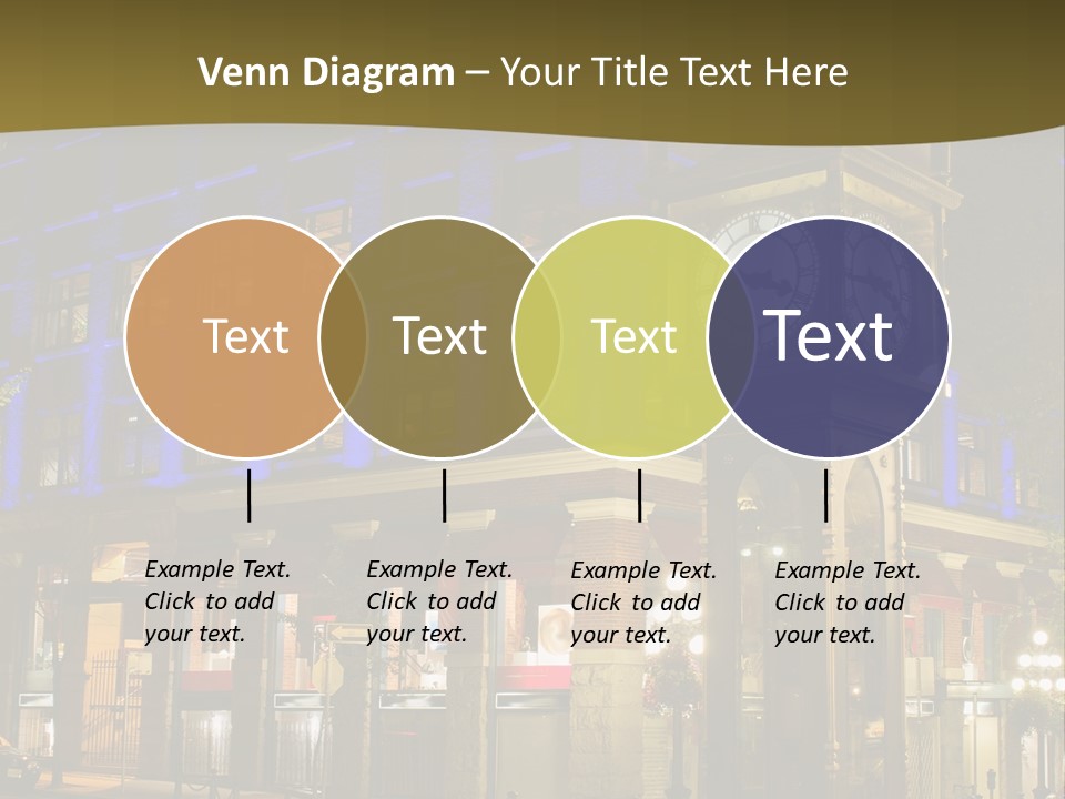 Color Lights Evening PowerPoint Template