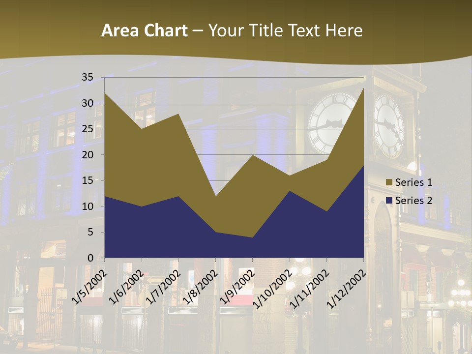 Color Lights Evening PowerPoint Template