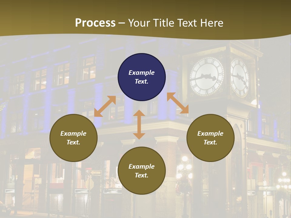 Color Lights Evening PowerPoint Template