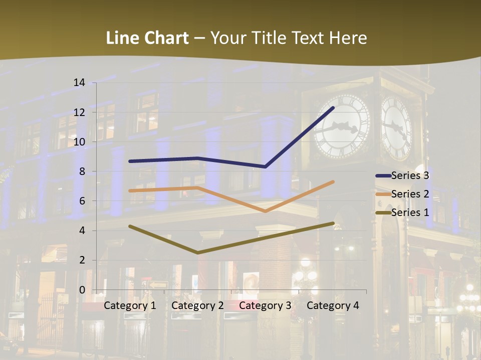 Color Lights Evening PowerPoint Template
