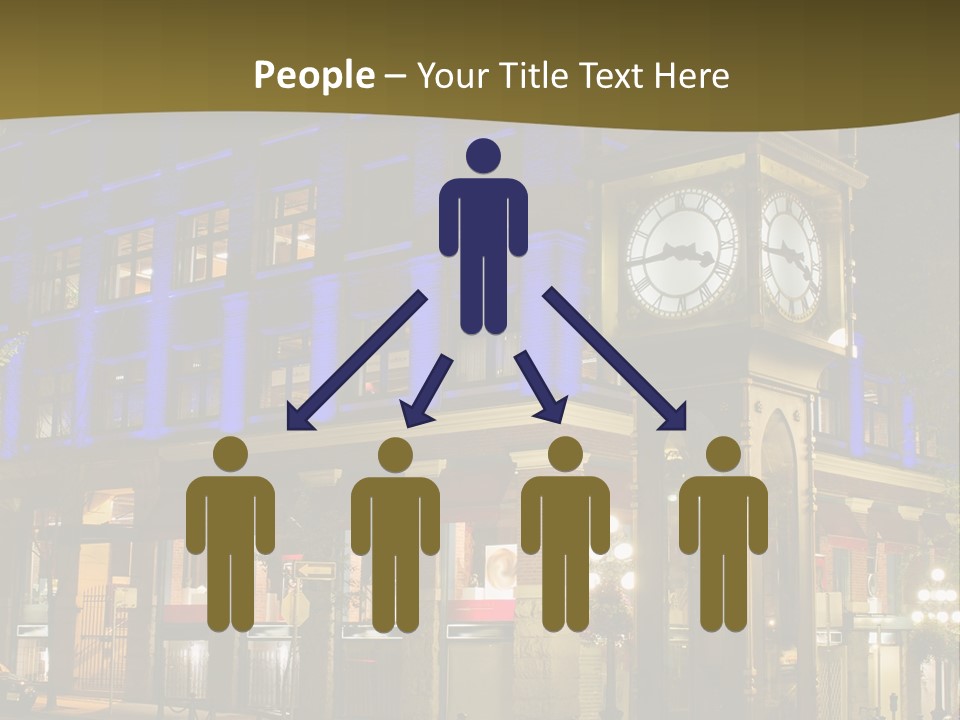 Color Lights Evening PowerPoint Template