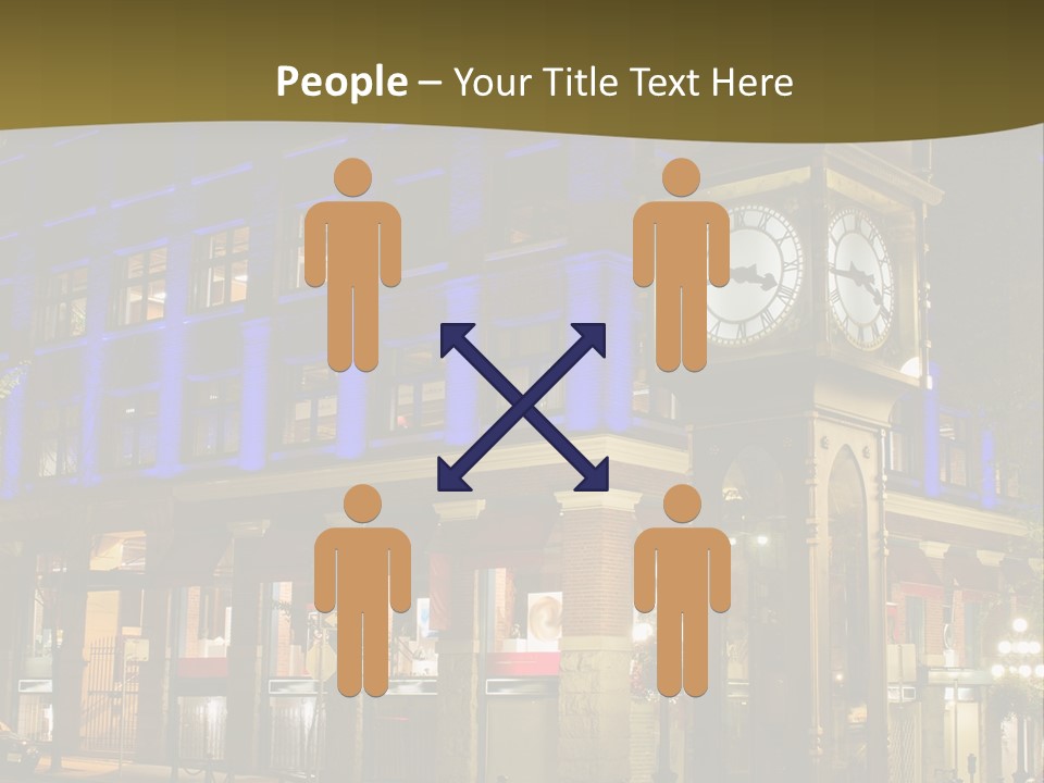 Color Lights Evening PowerPoint Template