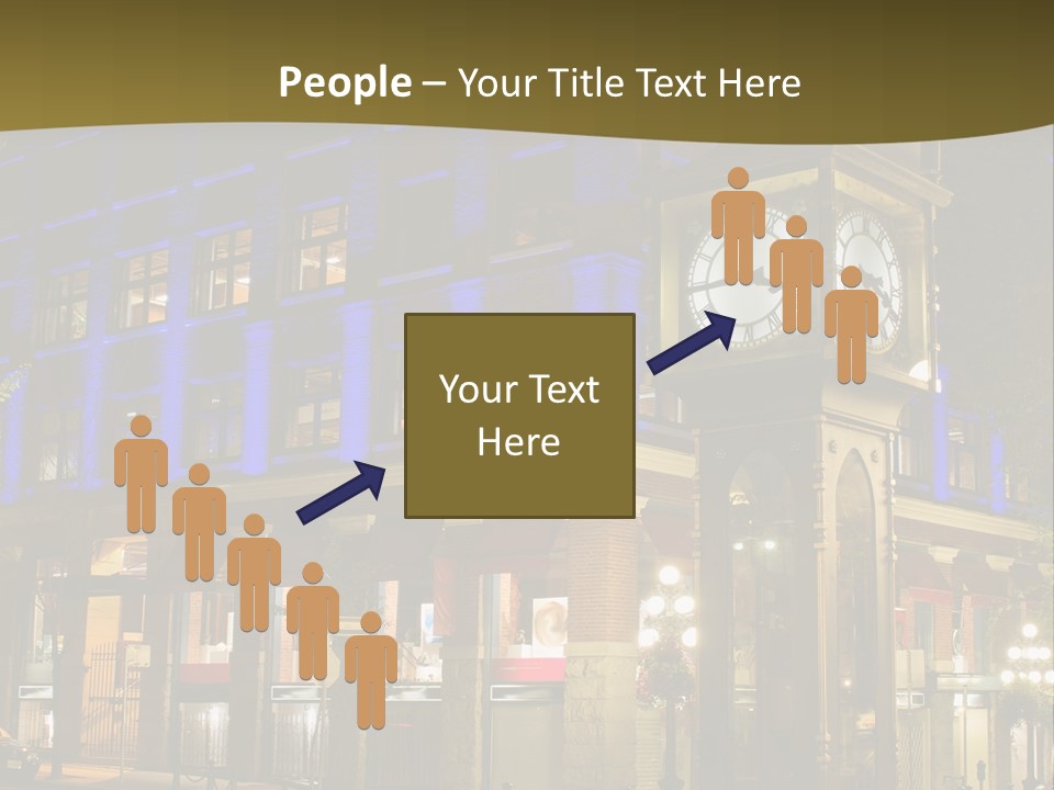 Color Lights Evening PowerPoint Template